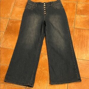 G by Giuliani wide leg jeans size 16
